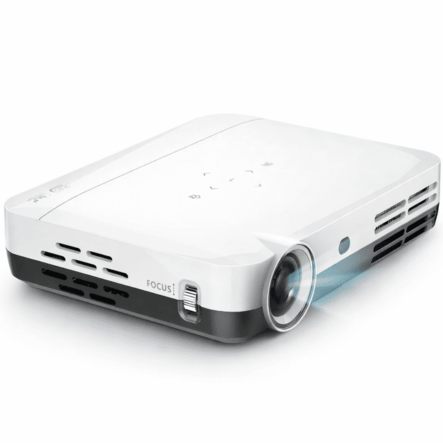Boss 4K UHD 3D Android Smart Projector, 7000 Lumens Portable Home Theater Projector