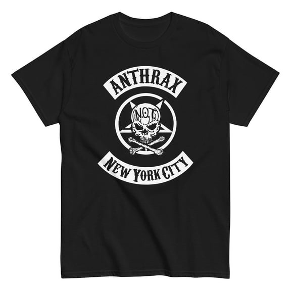Anthrax - New York City Unisex T-Shirt - Black - Small
