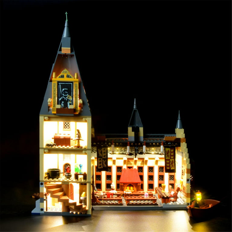 BRIKSMAX LED Lighting Kit for Legos Harry Potter Hogwarts Great Hall 75954  Building Blocks Model (Not Include the Legos Set)