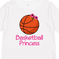 thumbnail image 4 of Inktastic Basketball Princess Girls Long Sleeve Toddler T-Shirt, 4 of 5