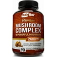 thumbnail image 2 of (2 pack) NutriFlair Mushroom Complex Supplement with 10 Mushrooms Lions Mane & Cordyceps, 90 Count, 2 of 9