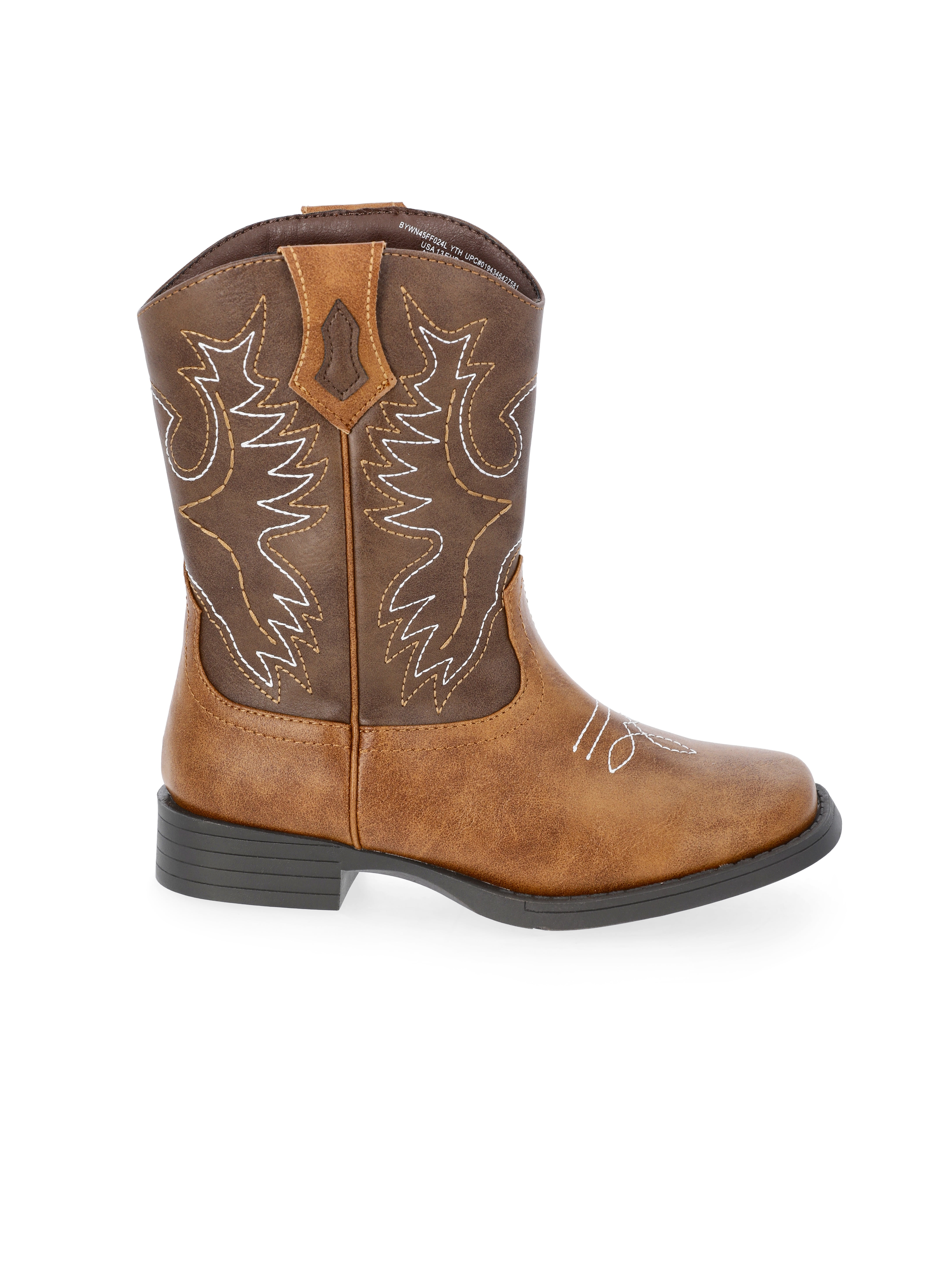 Wonder Nation Toddler & Boys Western Boot