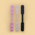 thumbnail image 3 of WORGEOUS 5pcs máscara banda extensión hebilla ajustable máscara cuerdas hebilla práctica máscara accesorios para hombres mujeres (negro), 3 of 8