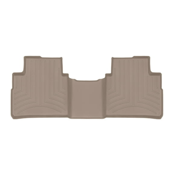 WeatherTech Custom Fit FloorLiners compatible with 2021-2022 Nissan Rogue - 2nd Row, Tan