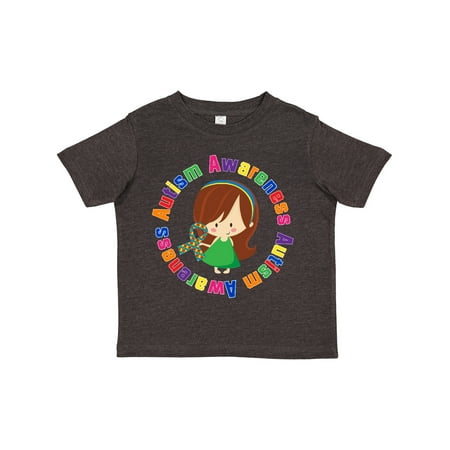 

Inktastic Autism Awareness Girl Gift Toddler Toddler Girl T-Shirt