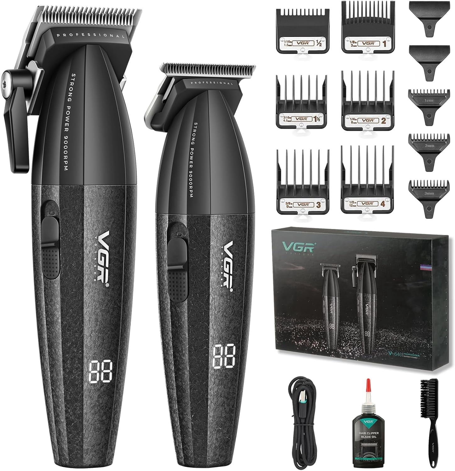 Wahl Professional 5-Star Barber Combo, Legend Clipper & Hero