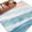 light blue-green, variant on Ombre Ocean Beach Round Area Rug 7Ft Washable Circle Rugs for Dorm Laundry Room, Nautical Coastal Beach Sandy Gradient Gray Non-Slip Carpet Floor Mats Indoor Outdoor Carpet Runner Home Decor