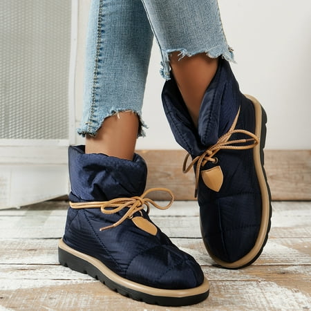 

Women Snow Boots Slip On Winter Boot Warm Booties Womens Ankle Bootie Outdoor