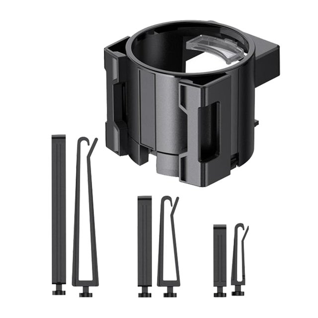 Portavasos genérico, accesorios interiores, organizador multiusos para espacio de asiento, soporte para bebidas automático para botellas, bebidas, Negro