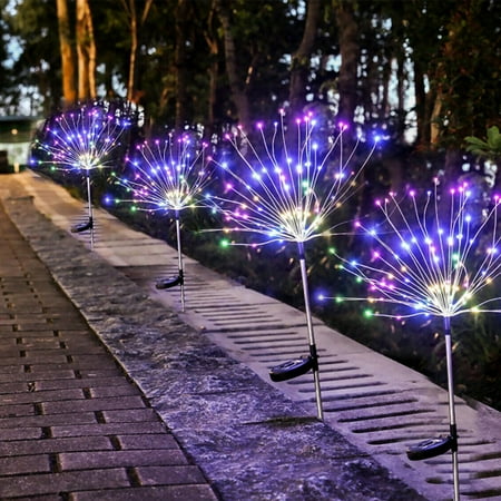 

Solar Firework Starburst Light Fairy Lamp Garden Path Outdoor Decor