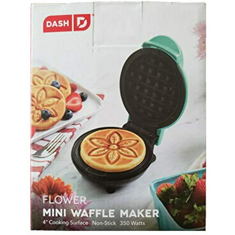 Dash Mini Maker Waffle - Aqua