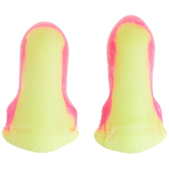 Howard Leight LL-1 Laser LiteUncorded Foam Earplugs Box, 200 Pair (Pink/Yellow)