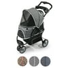 Gen7 Pets Promenade 35" Pet Stroller for Dogs and Pets upto 50 lb, Black Onyx