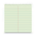 thumbnail image 4 of (2 pack) Universal Office Products 76610 Steno Book, Pitman Rule, 6 X 9, Green, 60 Sheets/pad, 4 of 6