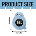 thumbnail image 3 of ZMKIAG Baby Bath Thermometer with LED Display, Floating Seal Toy, 2-in-1 Water Safety Sensor for Infants, Bath Tub Temperature Monitor, Cute Floating Baby Bath Toy, 3 of 5