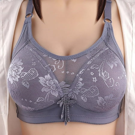 

Xihbxyly Bras for Women Full Coverage Wirefree Sports Bralette Strappy Everyday Wear Bra Comfort Stretch Underwear Plus Size Sports Bras for Women # Warehouse Sale #4