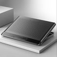 thumbnail image 4 of Koszal Refroidisseur d'Ordinateur Portable Réglable Silencieux Portable Double USB Support de Jeu pour Bureau, 4 of 7