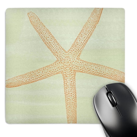 3dRose  Orange Starfish - Beach Themed Art  MousePad price history on PriceWatchPro
