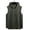 Army Green, variant on Purcolt Men's Hooded Tank Tops Casual Loose Fit Sleeveless Training Hoodies Bodybuilding Cut Off Muscle Shirts for Gym Workout