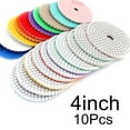 thumbnail image 4 of Diamond Polishing Pads 4Inch Wet/Dry Granite Concrete Marble Glass Stone Sanding, 4 of 4
