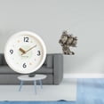 thumbnail image 2 of Reloj de pared,Reloj de pared decorativo,moderno y elegante.,Figuras de búho,Figuras de búho,animales artificiales,artesanías,decoración del hogar,Figura en miniatura de búho moderno para, 2 of 8