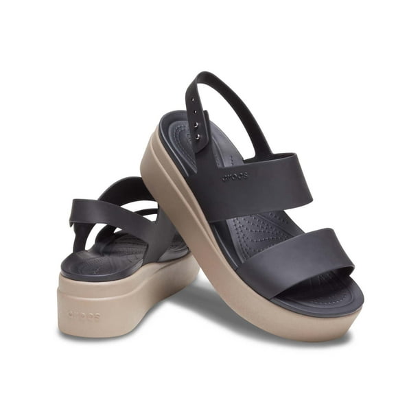 Free Shipping! Crocs Women's Brooklyn Low Wedge Platform
