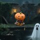 thumbnail image 5 of Estatuas del jardín de calabaza y espantapájaros de Halloween | Decoración de mini estanques con resina resistente al tiempo • Decoración festiva para jardines exteriores • Figuritas ornamentales, 5 of 9