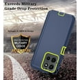 thumbnail image 4 of HCTian Phone Case for Motorola Moto G Power 5G 2025 Case with HD Screen Protector, Heavy Duty Shockproof & Cover Phone Case, 4 of 6