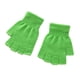 thumbnail image 4 of Guantes sin dedos Jumpingount elegantes y cómodos para hombres y mujeres accesorio de ropa cubiertas de mano tejidas de estilo Simple Verde 5Conjunto, 4 of 6