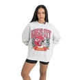 thumbnail image 2 of Women's Gameday Couture Gray Kansas City Chiefs Heritage Premium Fleece Pullover Sweatshirt, 2 of 5