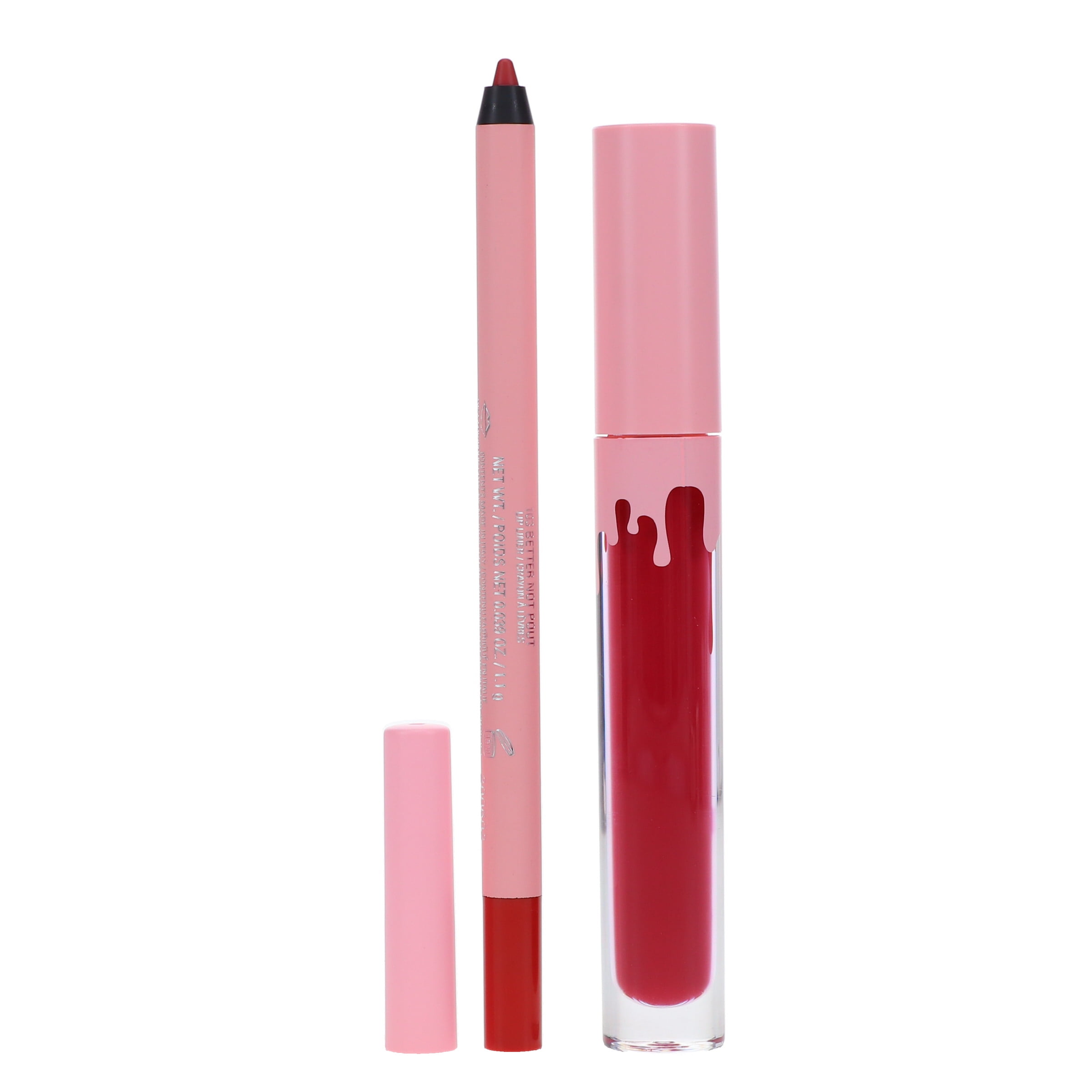 Kylie Cosmetics Matte Lip Kit - 802 Candy , 2 Pc 0.10 oz Matte