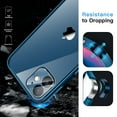 thumbnail image 4 of JETech 3 in 1 Case for iPhone 12 6.1-Inch, with 2-Pack Screen Protector and 2-Pack Camera Lens Protector, Full Coverage Tempered Glass Film, Shockproof Bumper Phone Cover (Navy), 4 of 7