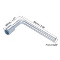 thumbnail image 2 of Unique Bargains 8mm Metric L Shaped Angled Open Hex 6 Point Socket Wrench, Single Ended 5 Pack, 2 of 5