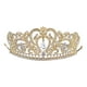 thumbnail image 4 of Tiara Crown para bodas y fiestas Princess Crown Pageant, para mujeres y niñas, elegante corona de joyería para cumpleaños Fiesta de Estilo F perfecl corona tiara, 4 of 8