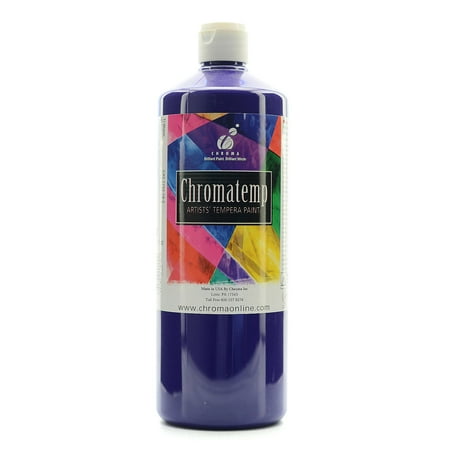 UPC: 0804551875021 | ChromaTemp Artists Tempera Paint violet 32 oz. (pack of 2)