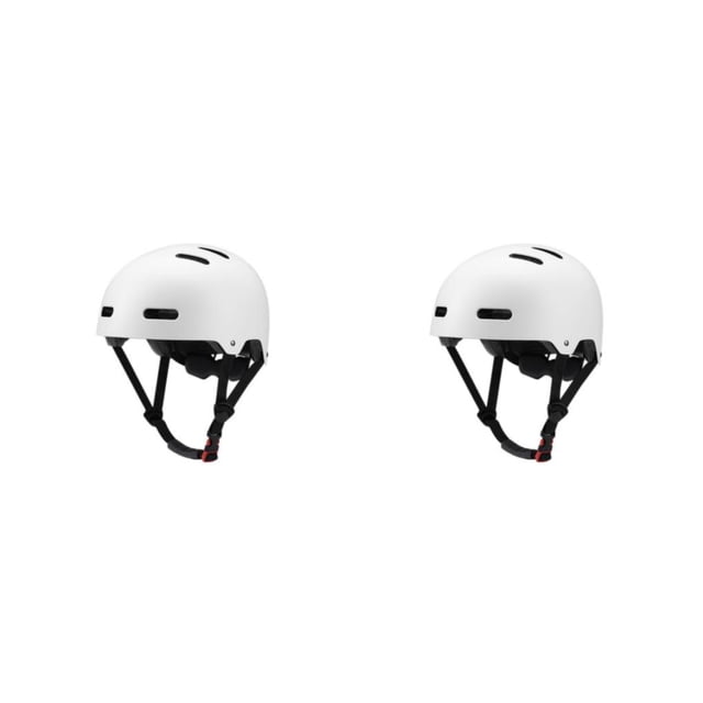 Soidarity Casco de ciclismo EPS Shell Ventilación deportiva Equipo de protección Sombrero Escalada en roca Skateboarding Patinaje sobre ruedas Blanco L 2piezas