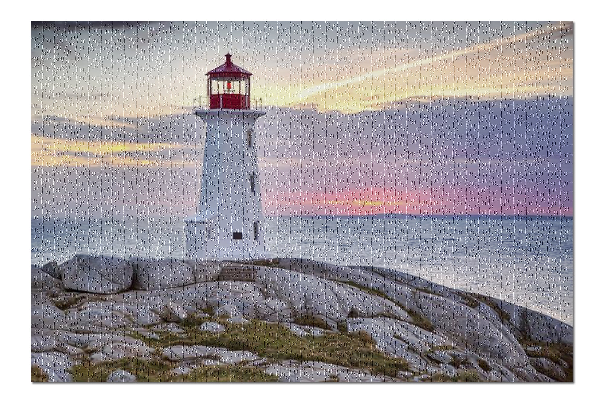Peggys Cove,Nova Scotia Peggys Point Lighthouse at Sunset 9018308