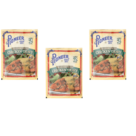 Pioneer Roasted Chicken Gravy Mix Packets 1.67oz - pack of 3