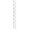 thumbnail image 6 of Ekena Millwork 94"H x 1/8"T Bridgeport Adjustable Acrylic Decorative Slat Wall Panel Kit, White (contains 11 Slats + 1 Straight Edge Starter Slat), 6 of 11