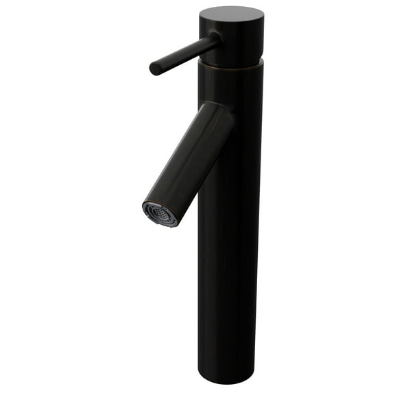 Novatto BM-012ORB Dalyss Single Hole Bathroom Faucet, Oil-Rubbed Bronze