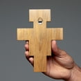 thumbnail image 5 of Cruz de Pared San Damián de Madera Intercesión (20 cm), 5 of 5