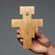 thumbnail image 5 of Cruz de Pared San Damián de Madera Intercesión (20 cm), 5 of 5