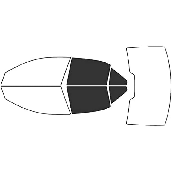 Avery Dennison NR Nano Ceramic IR Window Tint Kit Compatible with Cadillac CT4 2020-2025 - Back