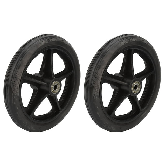 Wheelchair Front Wheel, Wheelchair Wheel 2pcs Slip Resistant Wear Resistant For Daily Life For Elderly