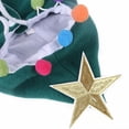 thumbnail image 2 of Disfraz navideño para mascotas, capa navideña para cachorros, para gatos y perros pequeños a medianos (L), 2 of 5