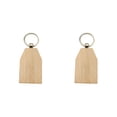 thumbnail image 4 of Llavero de madera Wosthever en blanco 2piezas Type 3, 4 of 6