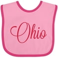 thumbnail image 3 of Inktastic Ohio Boys or Girls Baby Bib, 3 of 4