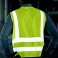 thumbnail image 4 of High Visibility Reflective Vests for Men Women, Full Zip Lightweight Safety Vest for Outdoor Works, 4 of 6