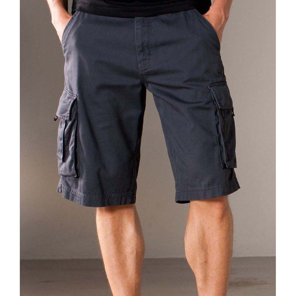 Kariban Trekker Shorts Mens Cargo Two Front Rear Pockets Half Pants Men Short 