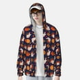 thumbnail image 2 of Balery Turkey And Thanksgiving Sudadera ligera de manga larga con capucha y protección solar UPF 50+ para hombre y mujer, ideal para pesca y running-Small, 2 of 7